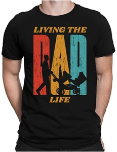 Dad Life  | Herren Fun T-Shirt S bis 4XL Vater Vatertag Geschenk Opa Held Kinder - Bild 1 von 14