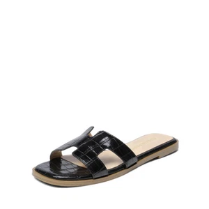 Dream Pairs Women Slide Sandals Classic Flat Sandals Beach Walking Sandals - Picture 1 of 30