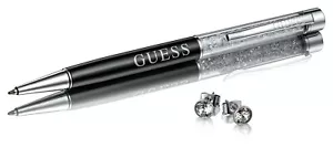 GUESS Ohrstecker & Kugelschreiber Geschenk-Set Swarovski-Kristallsteine UBT01062 - Bild 1 von 10