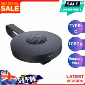 For Chromecast Google Wireless HDMI-Compatible HD Display Media Streaming Video - Picture 1 of 7