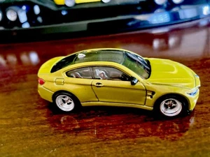 Hot Wheels BMW M4 Metallic Gold 2015 HW City Street Power Real Riders Custom - Picture 1 of 10