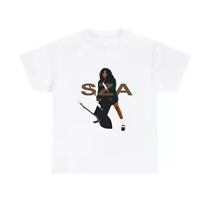 SZA RAP GRAPHIC T-SHIRT | Rare Vintage Concert Tee | Hip Hop Rnb Tour Shirt - Picture 1 of 3