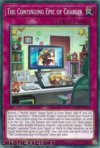YUGIOH MP24-EN382 The Continuing Epic of Charles Common 1st Edition NM - Picture 1 of 1