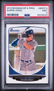 Bowman Draft Picks & Prospects 2013 #BDPP19 Aaron Judge RC PSA 9 - Imagen 1 de 2