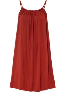 Jerseykleid mit Spaghetti-Trägern Gr. 40/42 Karminrot Minikleid Sommerkleid Neu - Bild 1 von 1