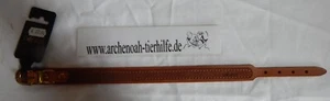 Collar de cuero marrón claro Dogius, Copérnico talla S artículo nuevo - Imagen 1 de 3