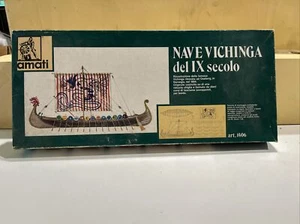 SCATOLA MONTAGGIO NAVE VICHINGA IX SECOLO . ART 1406. COMPLETO. - Imagen 1 de 6