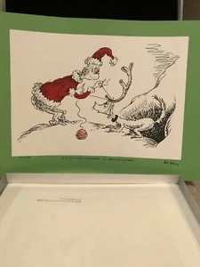 Dr Seuss  THEODOR GEISEL  " If I cant find a Reindeer.."  MAKE  OFFER #RD406FDSS - Picture 1 of 3
