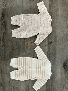 Amazon Aware Babies Premature Longsleeved Footless Coverall Size Preemie New - Picture 1 of 11