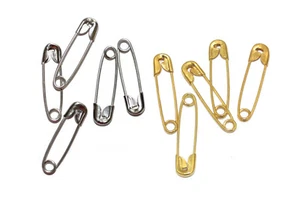 Sicherheitsnadeln, 19mm - 200 Stück - kleine Sicherheitsnadeln zum Basteln - Bild 1 von 3