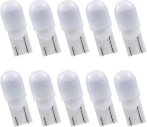 10 Wedge Base 1 Watt LED Bulb 12V DC T5, T10 Low Voltage Landscape Light Bulbs - Picture 1 of 5