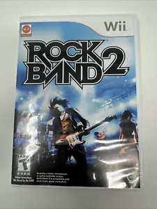 Rock Band 2 Nintendo Wii With Manual Game Consuls Wii Soundtrack - Picture 1 of 5