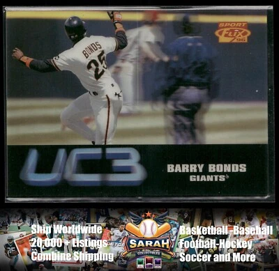 1996 Sportflix #112 Barry Bonds San Francisco Giants Baseball Card - Image 1 of 2