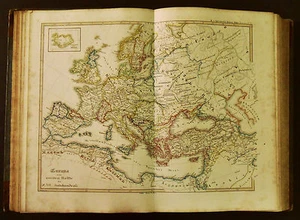 1854c,SPRUNER. Europa, nel X SECOLO, European Empire, Germania,Danimarca,Svezia - Foto 1 di 1