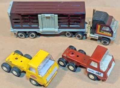 Lote de 3 semirremolques vintage de acero de juguete Tonka - ¡Bonito! Foto 1 de 4