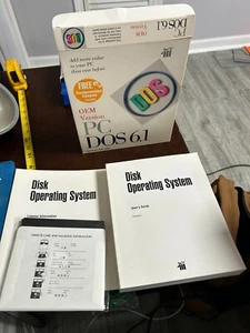 OEM Version PC DOS 6.1 - 5.25 disk are sealed - Picture 1 of 4