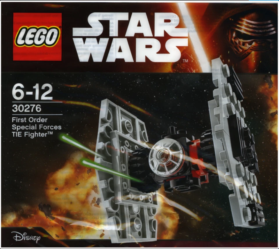 Lego 30276 2015 Star Wars First Order Special Forces TIE Fighter Retired HTF - Image 1 of 1