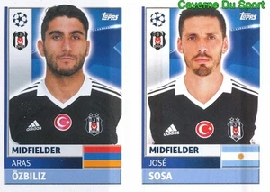 BES14-15 SOSA OZBILIZ ARMENIA BESIKTAS.JK STICKER CHAMPIONS LEAGUE 2017 TOPPS - Picture 1 of 1