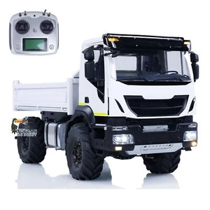 4x4 1/14 RC Hydraulic Metal Dump Truck Tipper Dumper W/ I6S Radio Sound Light - Picture 1 of 20