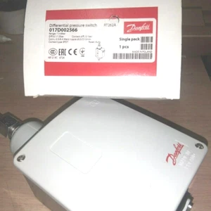 1PC-Danfoss 017D002566 Differential pressure switch, RT262A- Brand New - Picture 1 of 6