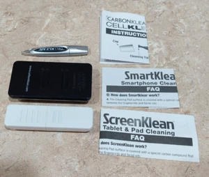 CarbonKlean Lot of 3 SmarKlean CellKlear ScreenKlear SmartPhone Tablet Glasses - Picture 1 of 2