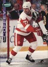 1994-95 Parkhurst Red Wings Hockey Card #63 Paul Coffey