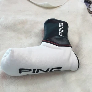 Cubierta de cabeza con cierre magnético Pristine Ping Anser (2021) hoja negra/blanca - Imagen 1 de 8