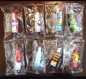 COCA COLA 2018 FIFA WORLD CUP MINIATURE BOTTLES ARGENTINA COMPLETE SET KEYCHAIN - Picture 1 of 5