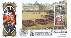 JANE EASTOE SIGNED Queen Diamond Jubilee Booklet Benham London SW1 2012 (105388) - Picture 1 of 3