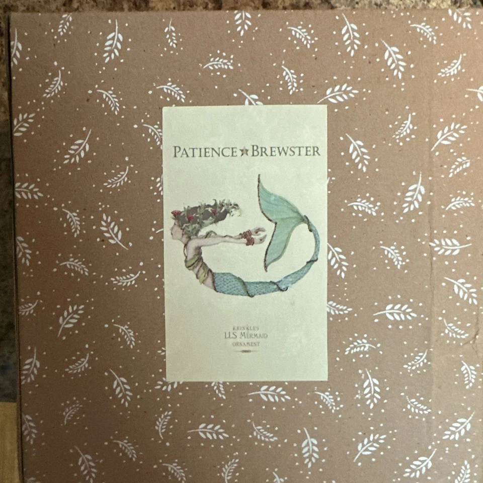 Patience Brewster Krinkles LLS Mermaid  ~ 08-30803 ~ RARE - Image 1 of 4