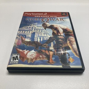 God of War PS2 Sony PlayStation 2 CIB Complete Greatest Hits - Picture 1 of 3