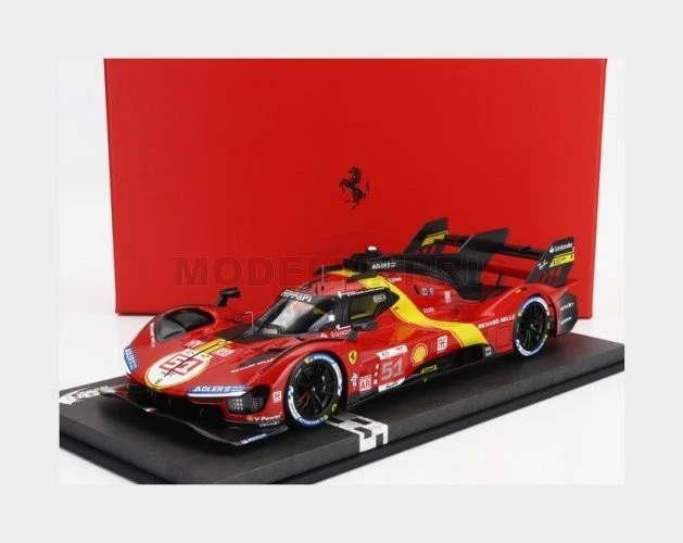 1 18 BBR Ferrari 499P #51 Winner Le Mans 2023 Giovinazzi Showcase P18239-VET