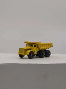 VINTAGE 1965 LESNEY MATCHBOX No. 6 YELLOW EUCLID DUMP TRUCK  GREAT SHAPE - Picture 1 of 10