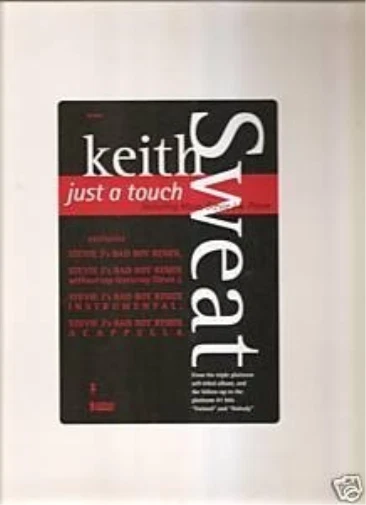 Keith Sweat Come With Me / Just a Touch (Vinyl) (UK IMPORT) - Image 1 of 1