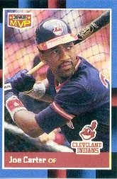 1988 Donruss Baseball Bonus MVP's Insert Card #BC9 Joe Carter  - Image 1 of 2