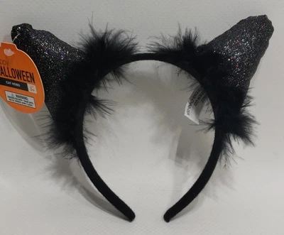 Happy Halloween Cat Head Band Age 3+ (826822) - Image 1 of 3