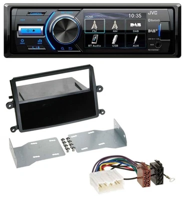 JVC Bluetooth MP3 USB DAB Autoradio für Mitsubishi L200 (KAOT, ab 2006) - Bild 1 von 4