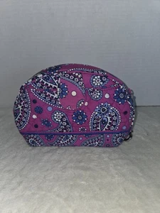 Vera Bradley Forrado Accesorio Cosmético Magnético y Cremallera Bolso Retirado Boysenberry - Imagen 1 de 9
