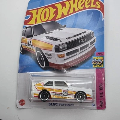 Audi Sport Quattro 152/250 HW Hot Wheels 1984 años 80 9/10 blanco HKJ66 Foto 1 de 2