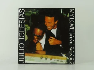 JULIO IGLESIAS MY LOVE (19) 2 Track 7" Single also Picture Sleeve CBS RECORDS - Picture 1 of 7