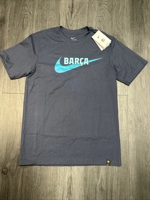 Мужская футболка Nike FC Barcelona Swoosh новая с ценниками FD1042-437 - Изображение 1 из 4
