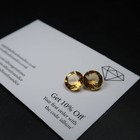 Faceted Citrine for jewellery making | UK Jewellery Supplies