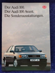 AUDI 100 C4 + Avant Sonderausstattung Prospekt 1.1992 - Picture 1 of 6