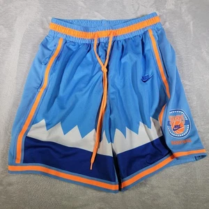 Nike Shorts Mens L Blue Sharks DNA Basketball Dri-FIT FB9033-412 Zip Pocket - Picture 1 of 10