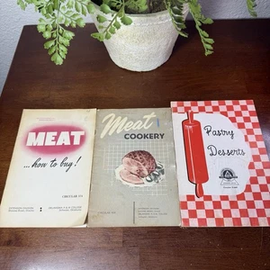 Oklahoma A & M College Cookbook Circolari Oklahoma State University - Foto 1 di 8
