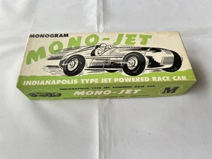 Vintage Monogram Mono-Jet Indianapolis Type Race car model kit 1/30 R3 unbuilt - Picture 1 of 14