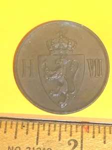 Norvegia 1907 5 Ore - Foto 1 di 3