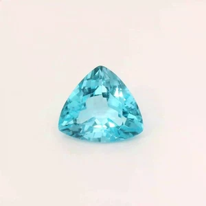 7.90 carats  Natural swiss blue Brazil topaz  12.3x13.1mm _ Trilliant   cut - Picture 1 of 4