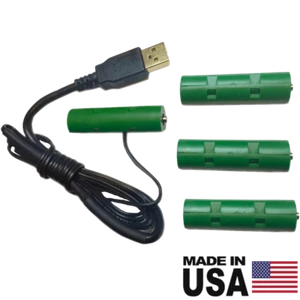 Eliminador de batería 4 AA - 5 voltios - alimentado por USB - Imagen 1 de 5