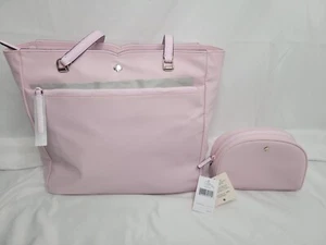 *Neu* Kate Spade JAE Serendipity rosa große Beuteltasche Tasche Handtasche mit Kuppel Schminkkoffer - Bild 1 von 14